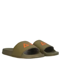 SLIPPERS LOGO Ciabatte Uomo Verdi