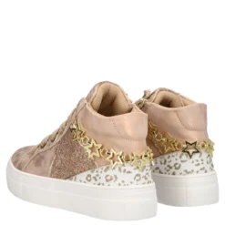 Sneakers alta bambina