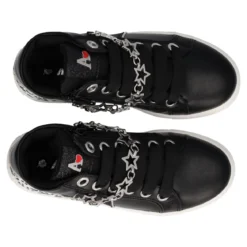 Sneakers alta bambina