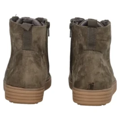 Sneakers alta Donna Kaki e Beige