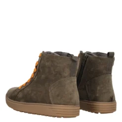 Sneakers alta Donna Kaki e Beige