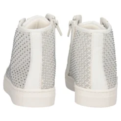 Sneakers Alte Bambina Bianche