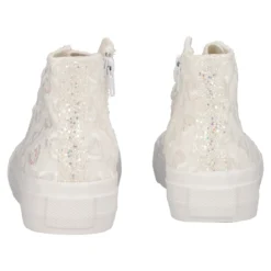 Sneakers Alte Bambina Bianche