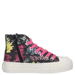 Sneakers Alte Bambina Nere