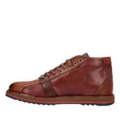Sneakers Alte Uomo Crust Legno in Pelle