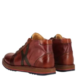 Sneakers Alte Uomo Crust Legno in Pelle