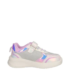 Sneakers Bambina Argento Frozen con Luci