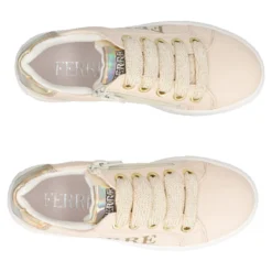 Sneakers Bambina Beige