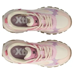 Sneakers Bambina Beige e Rosa