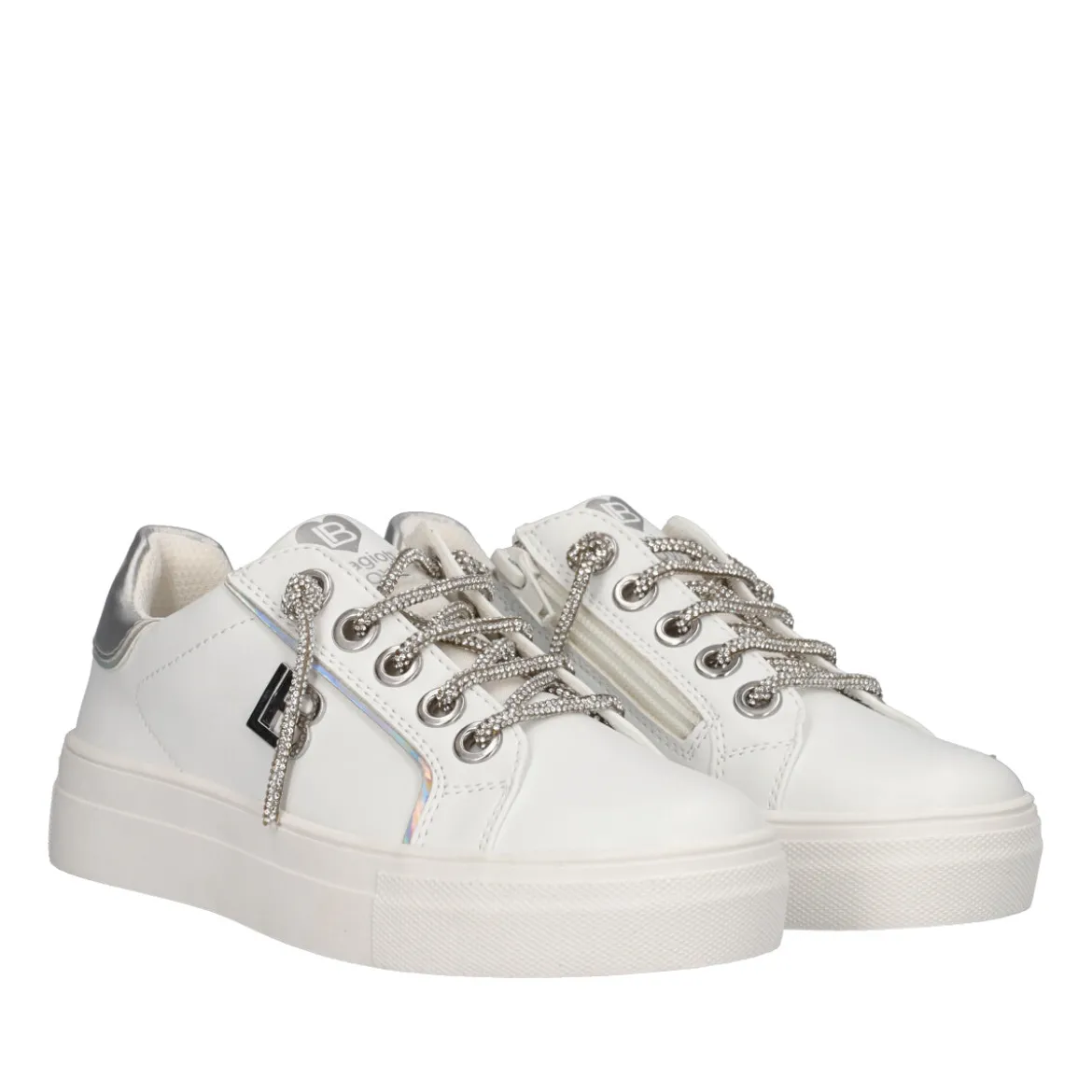 Sneakers Bambina Bianche