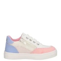 Sneakers Bambina Bianche, Azzurre e Rosa
