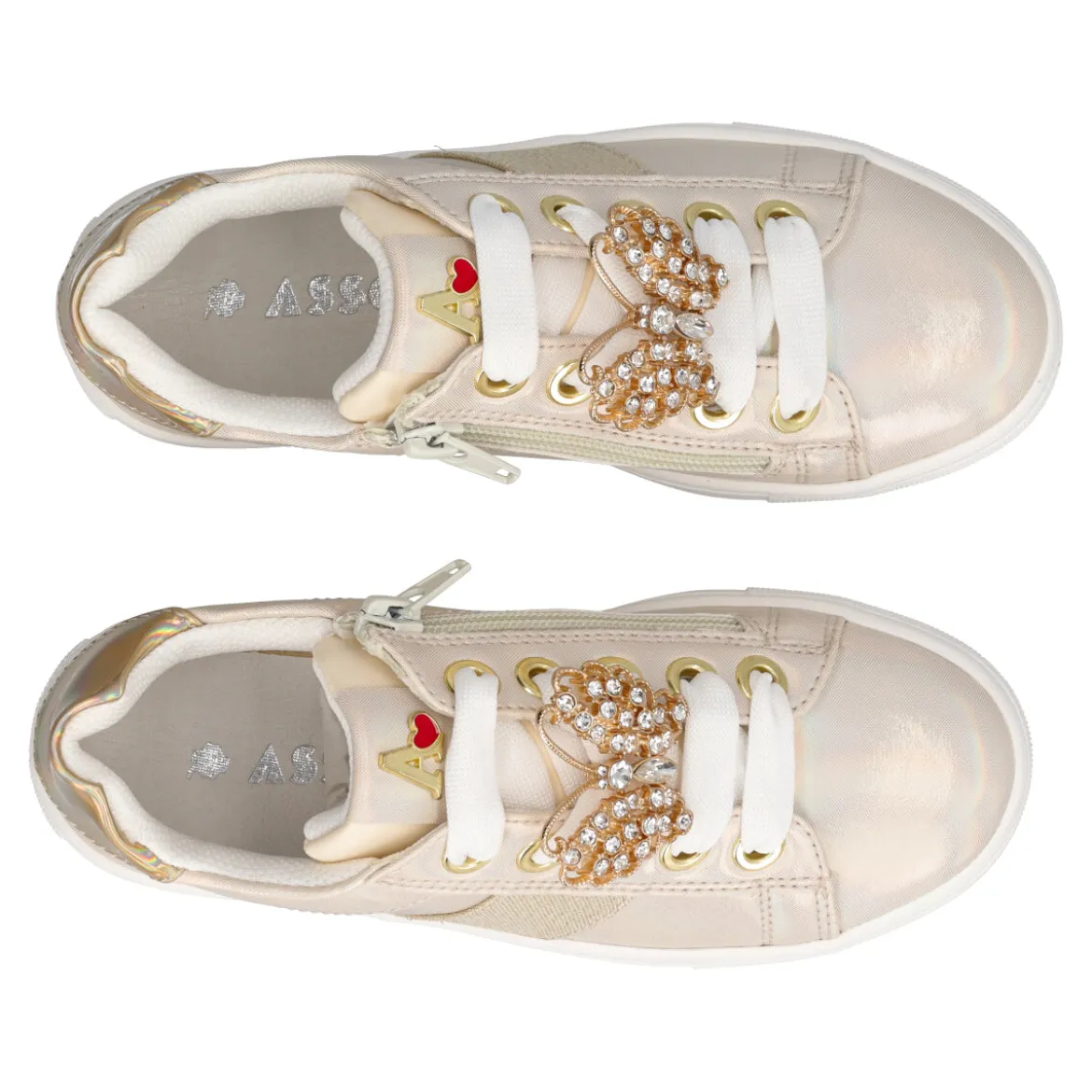 Sneakers Bambina Cipria