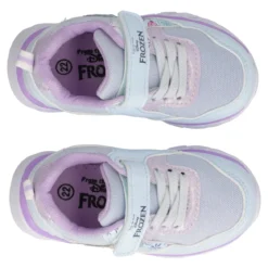 Sneakers Bambina Frozen Azzurre con Luci