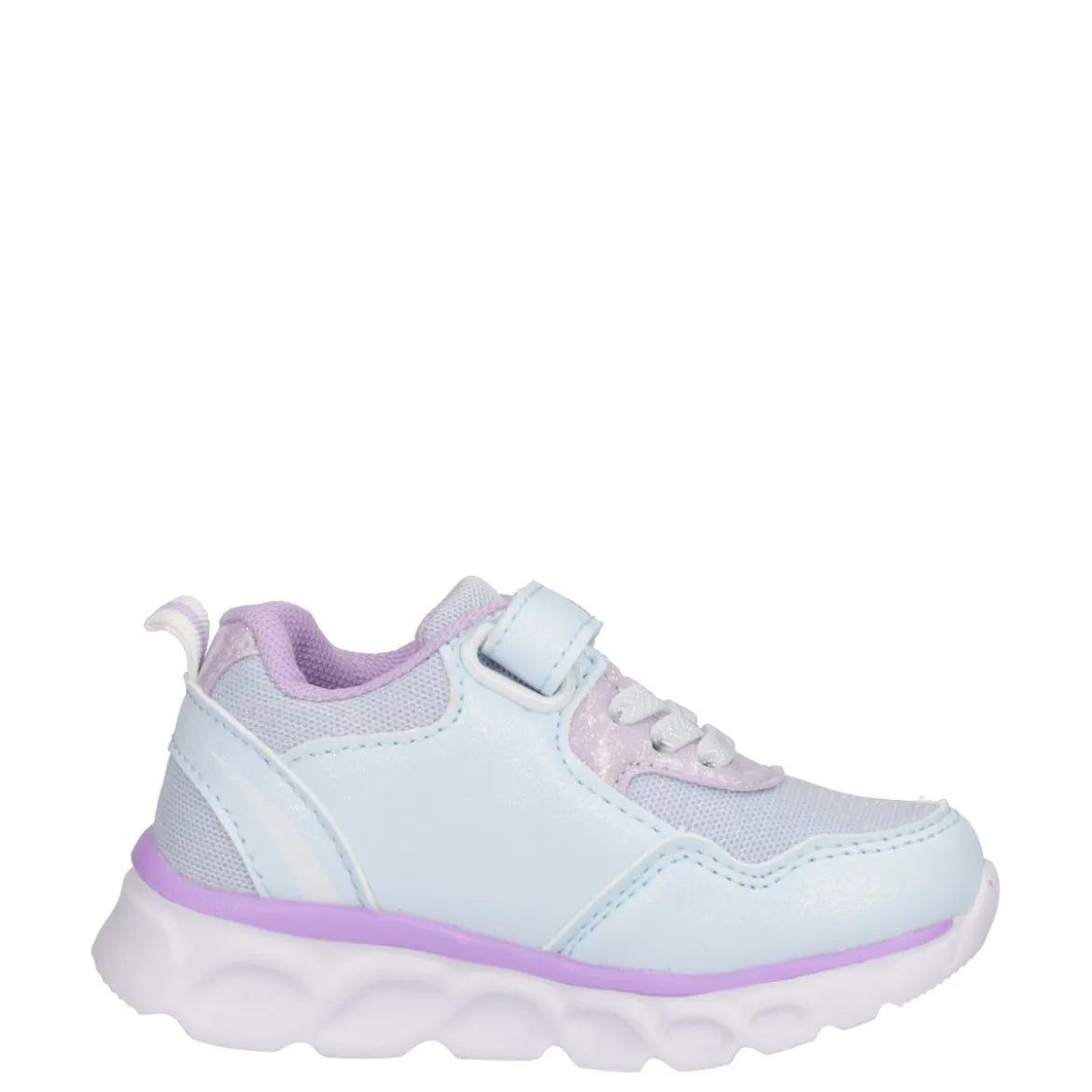Sneakers Bambina Frozen Azzurre con Luci
