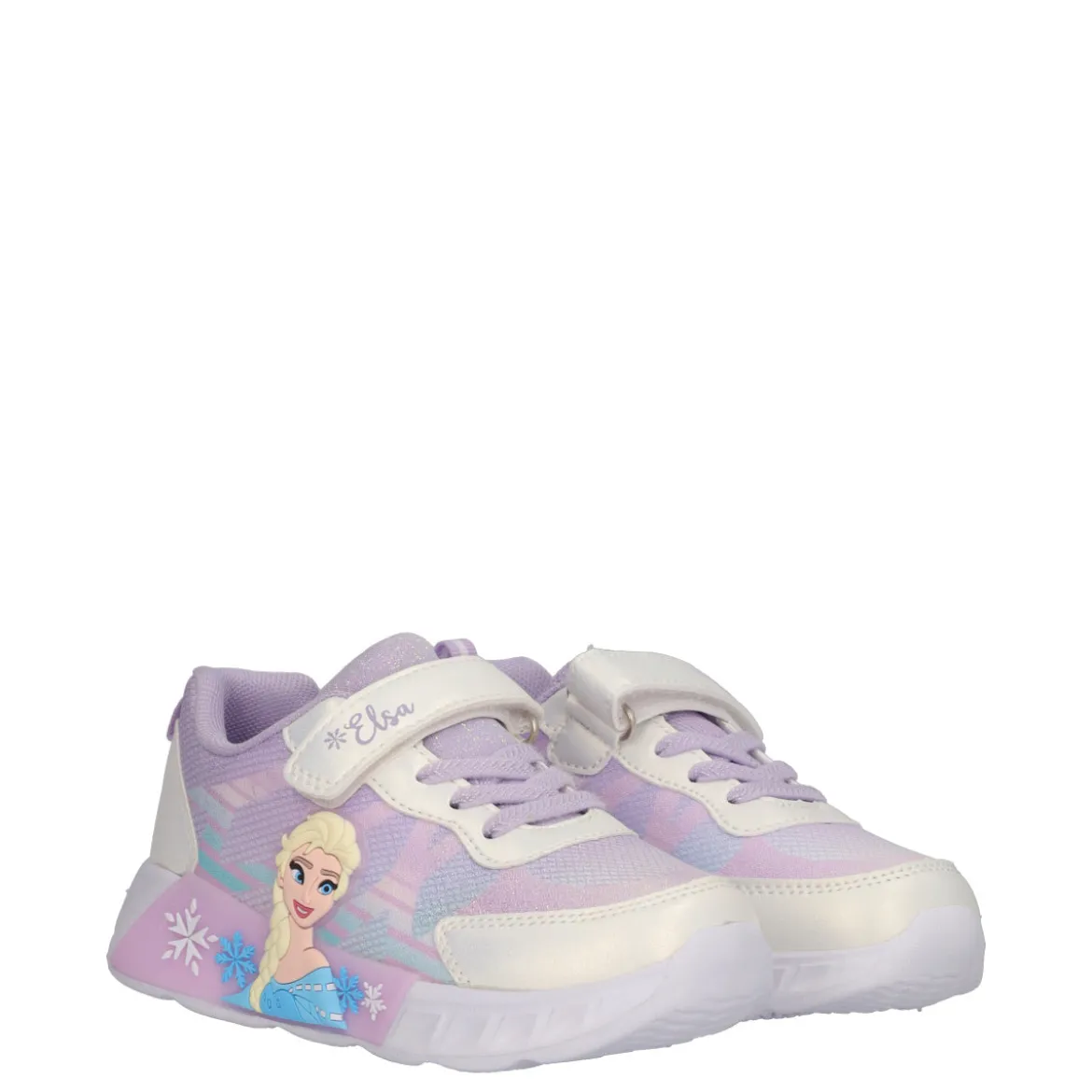 Sneakers Bambina Frozen Lilla con Luci