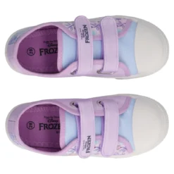 Sneakers Bambina Frozen Lilla con Luci