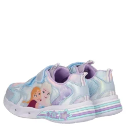 Sneakers Bambina Frozen Lilla con Luci