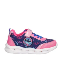 Sneakers Bambina Fuxia e Blu Stitch