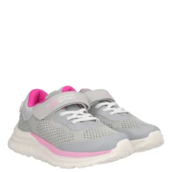 Sneakers Bambina Grigie e Fuxia
