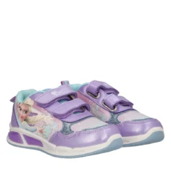 Sneakers Bambina Lilla Frozen con Luci