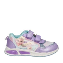 Sneakers Bambina Lilla Frozen con Luci