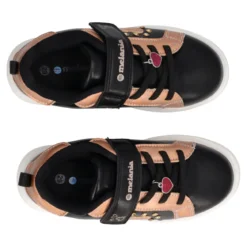 sneakers bambina metalizzata