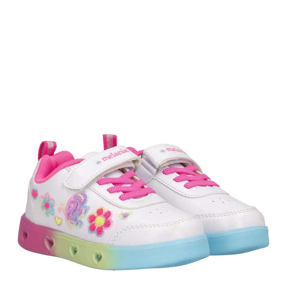 Sneakers Bambina Multicolor con Luci