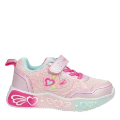 Sneakers Bambina Rosa con Luci