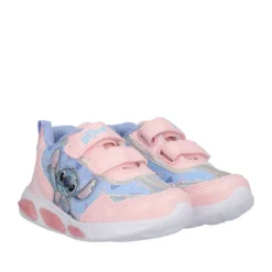 Sneakers Bambina Rosa e Azzurre Stitch