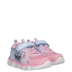 Sneakers Bambina Rosa Lilo & Stitch con Luci
