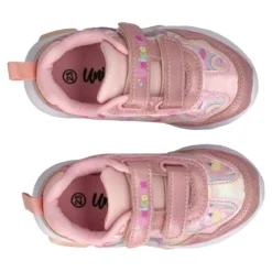 Sneakers Bambina Rosa Unicorn con Luci