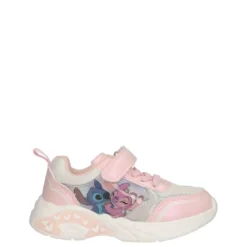 Sneakers Bambina Stitch e Angel Rosa con Luci