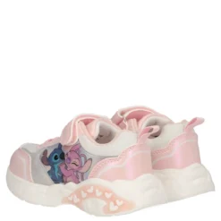 Sneakers Bambina Stitch e Angel Rosa con Luci