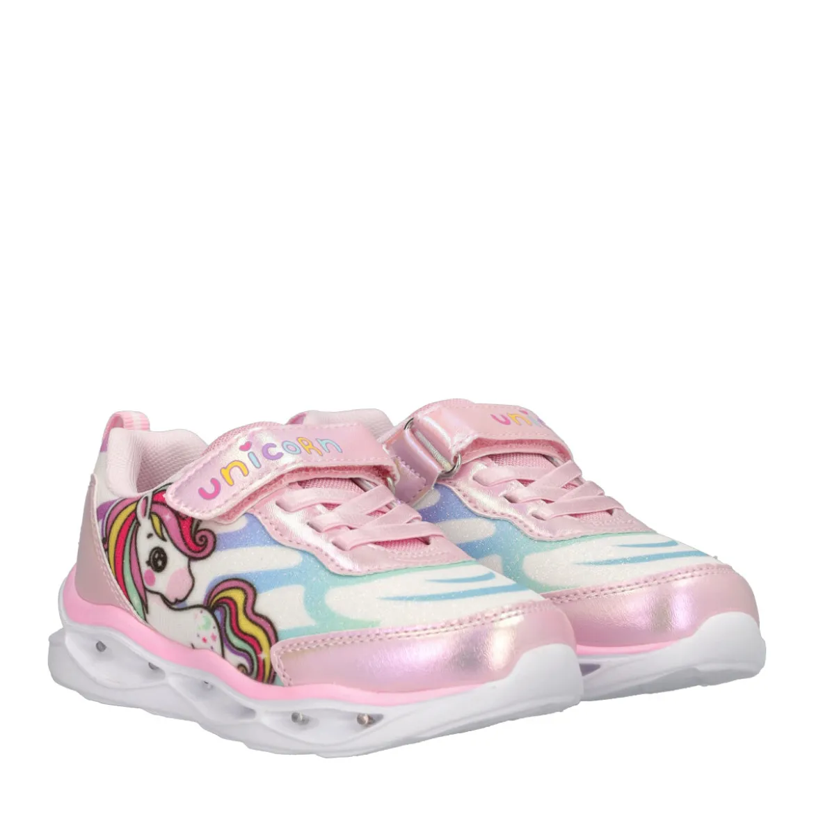 Sneakers Bambina Unicorno Rosa