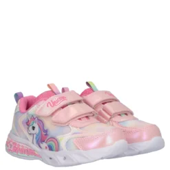 Sneakers Bambina Unicorn Rosa con Luci