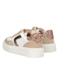 Sneakers Bambina White e Beige