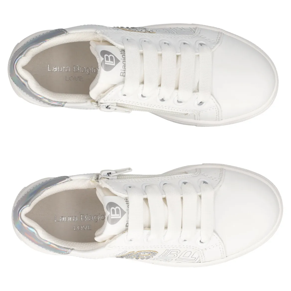 Sneakers Bambine Bianche