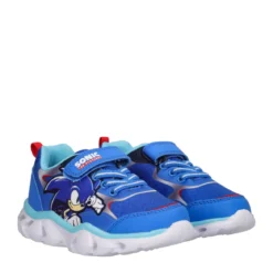 Sneakers Bambini Blu, Sonic con Luci