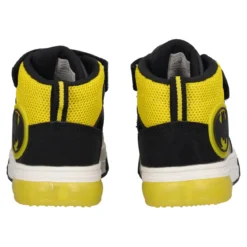 Sneakers Bambini Gialle e Nere di Batman con Luci