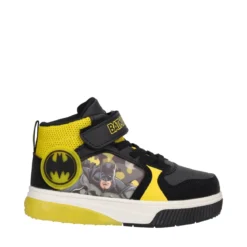 Sneakers Bambini Gialle e Nere di Batman con Luci