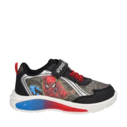 Sneakers Bambini Nere Spider Man con Luci