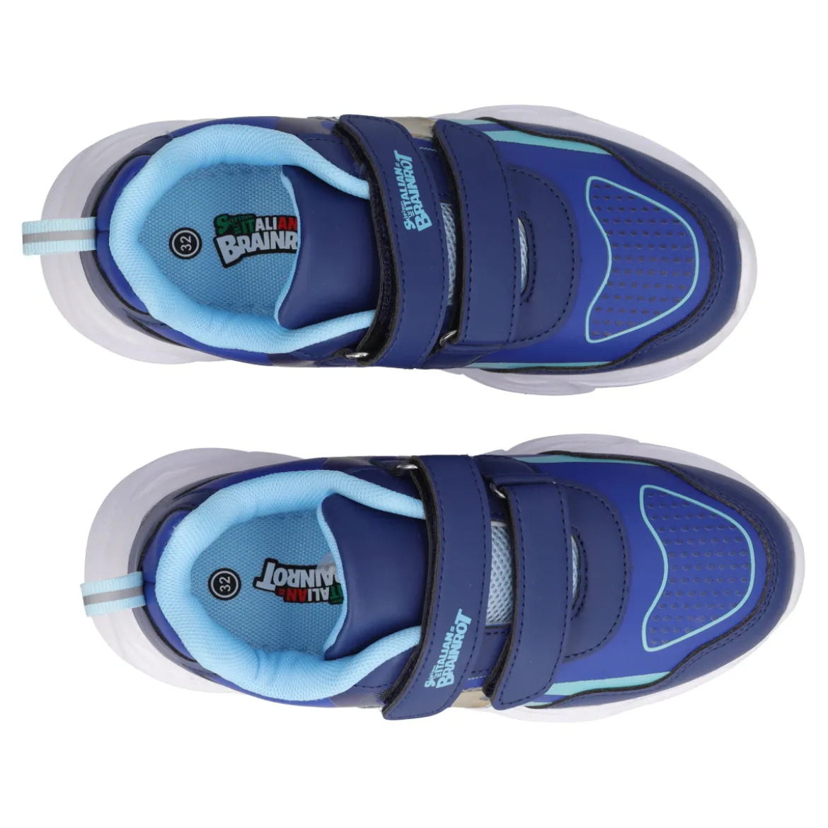 Sneakers Bambino Blu con Luci