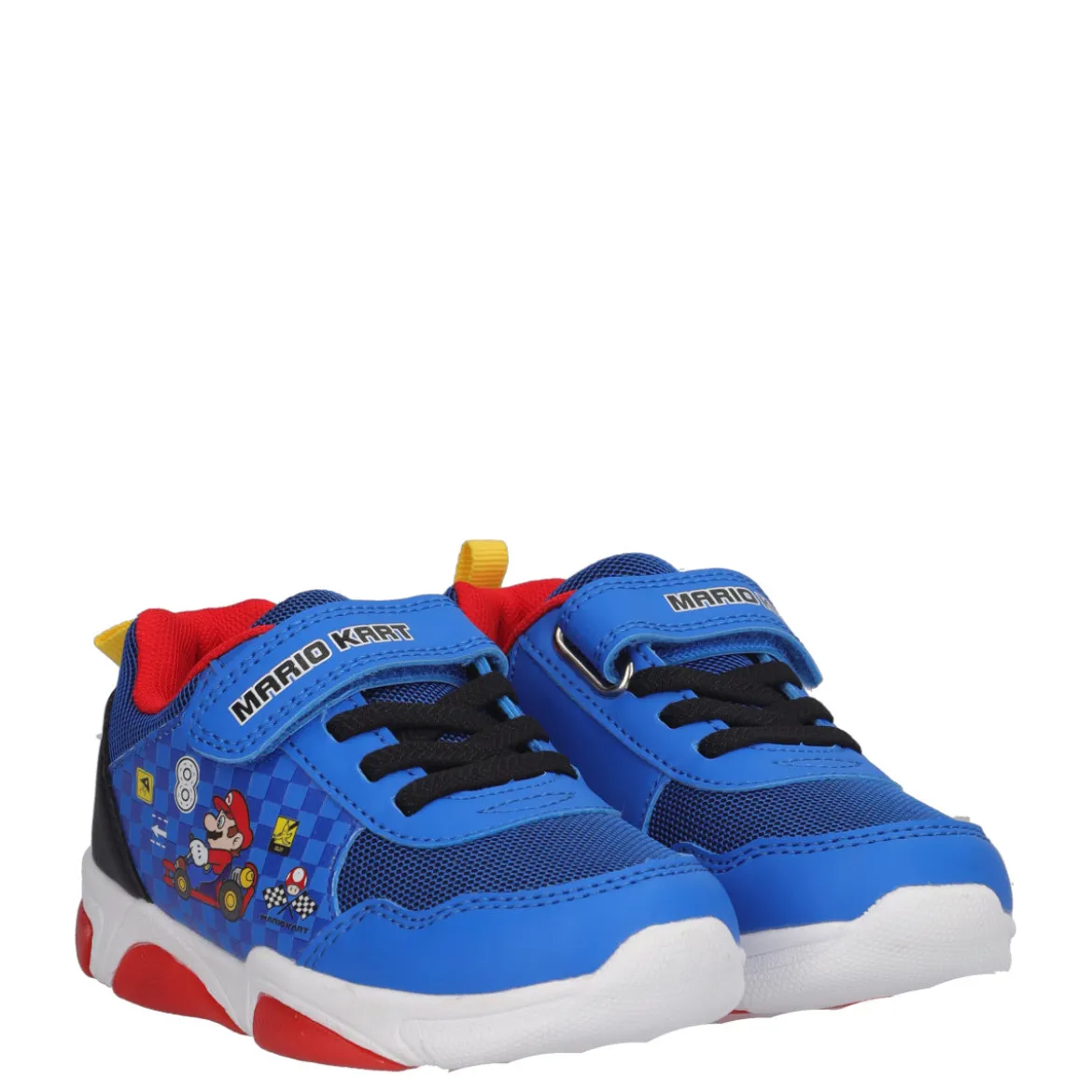 Sneakers Bambino Mario Kart Blu con Luci
