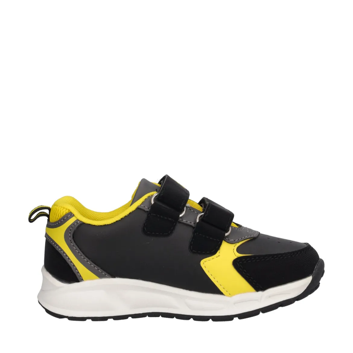Sneakers Bambino Nere e Gialle Batman con Luci