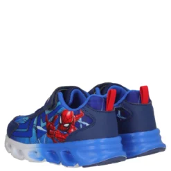 Sneakers Bambino SpiderMan Blu con Luci