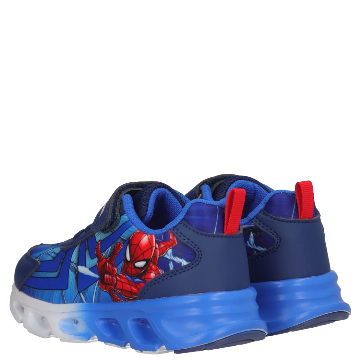 Sneakers Bambino SpiderMan Blu con Luci