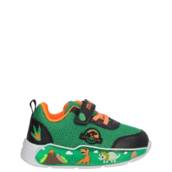 Sneakers Bambino Verdi con Luci