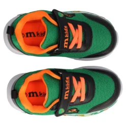 Sneakers Bambino Verdi con Luci