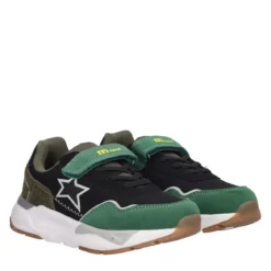 Sneakers Bambino Verdi e Neri