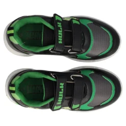 Sneakers Bambino Verdi Hulk con Luci